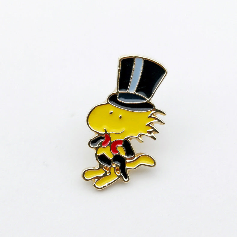 Alloy Snoopy brooch (Minimo de compra 2) MIC-FuD011