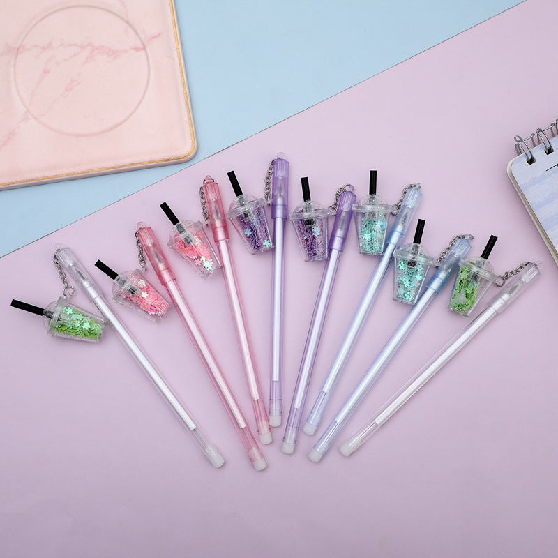 Ballpoint Pen Plastic Cute Cartoon Pendant Neutral Pen YiGe036