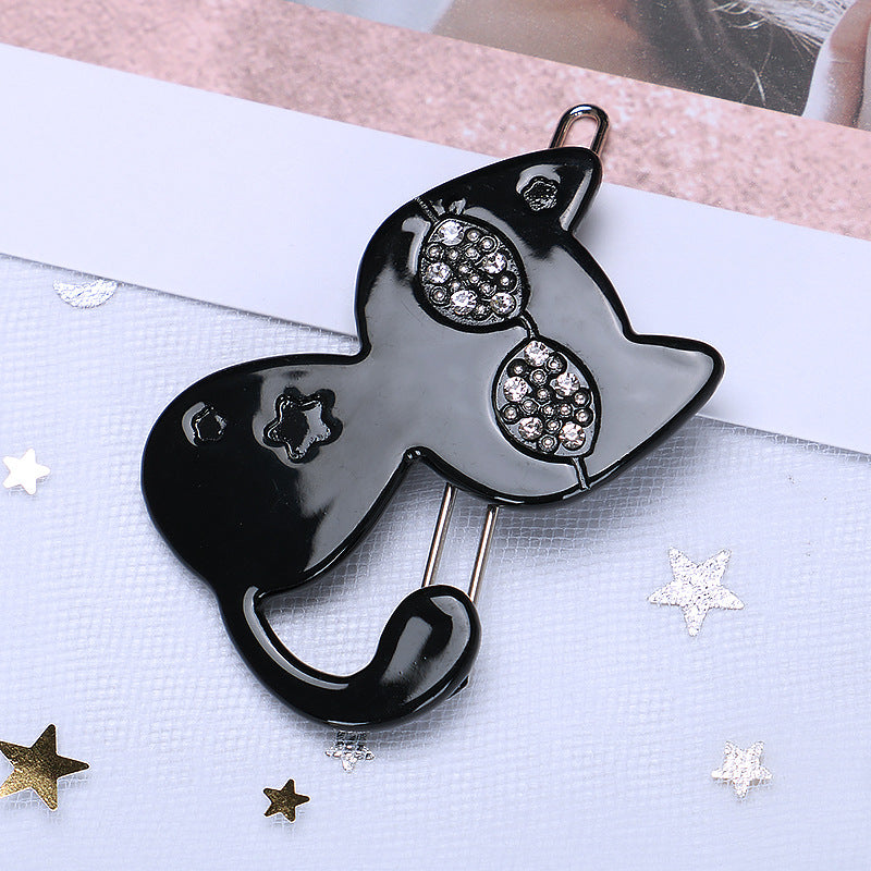 Acetate board cat hair clip (Minimo de compra 2) MYA-PeiY003