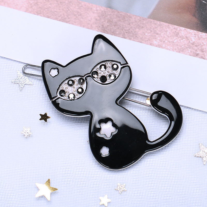 Acetate board cat hair clip (Minimo de compra 2) MYA-PeiY003