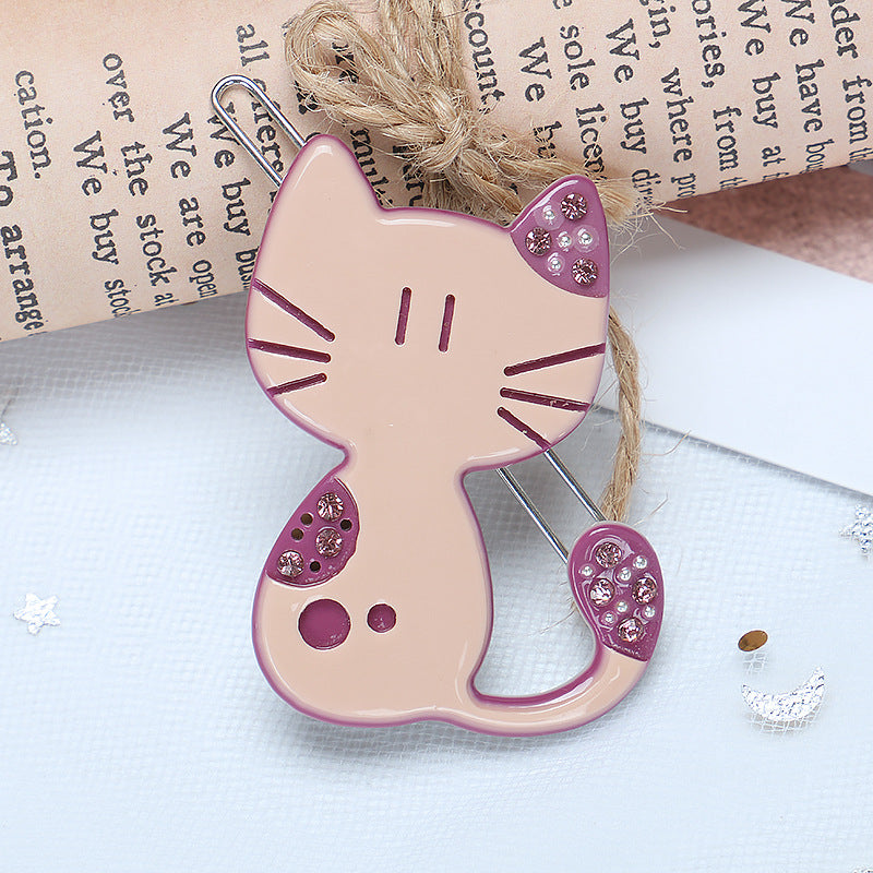 Acetate board cat hair clip (Minimo de compra 2) MYA-PeiY003