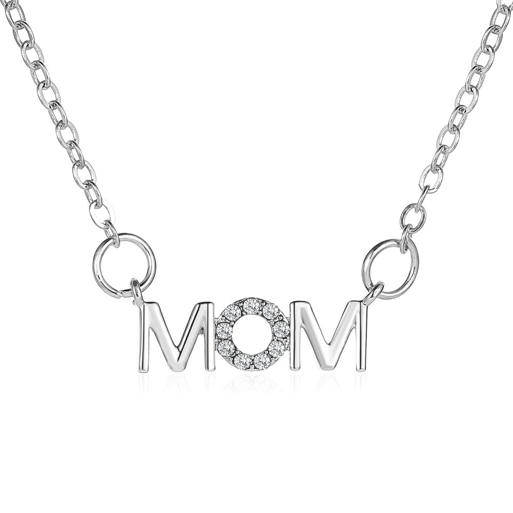 Alloy MOM Mother's Day Necklace MIC-MiaoY043