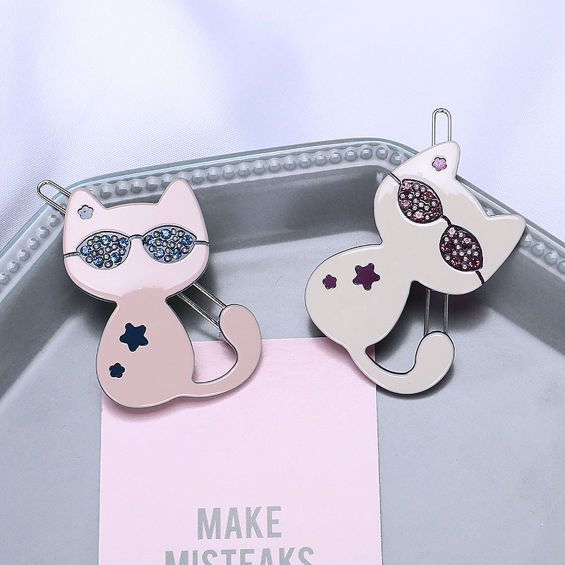 Acetate board cat hair clip (Minimo de compra 2) MYA-PeiY003