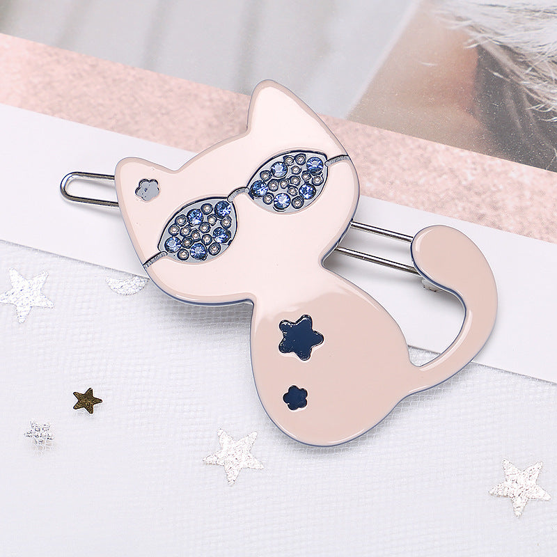 Acetate board cat hair clip (Minimo de compra 2) MYA-PeiY003