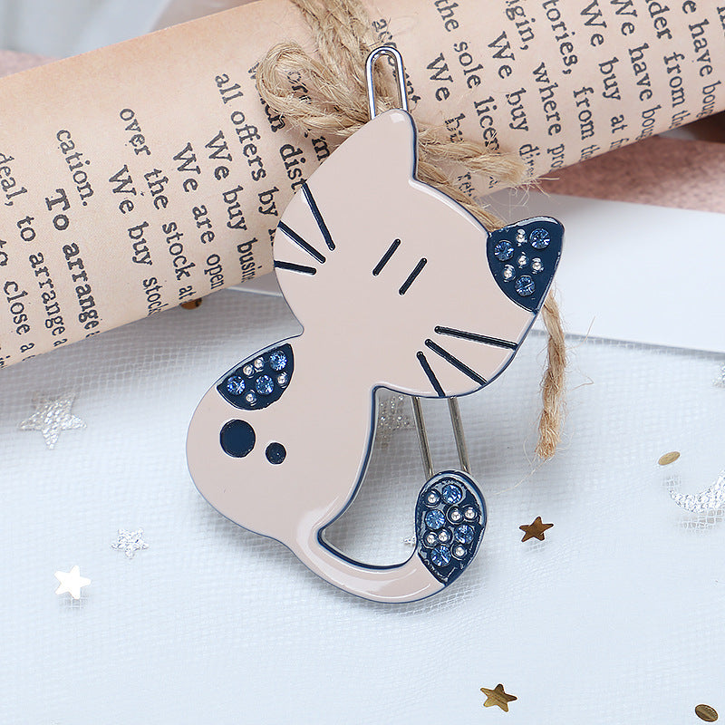 Acetate board cat hair clip (Minimo de compra 2) MYA-PeiY003