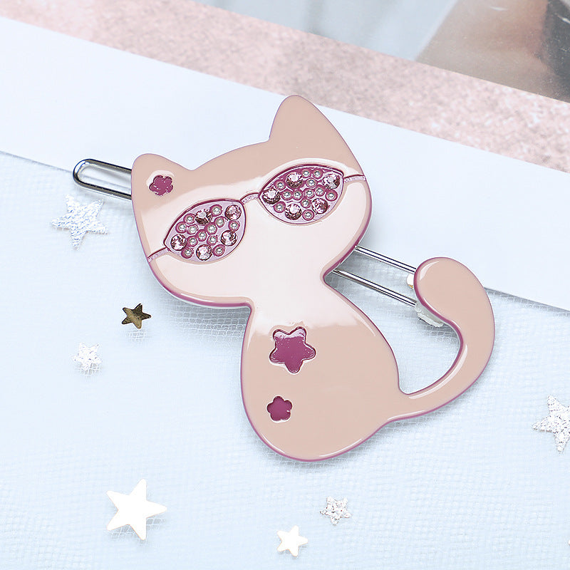 Acetate board cat hair clip (Minimo de compra 2) MYA-PeiY003