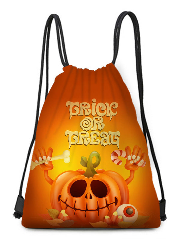 Polyester Halloween drawstring backpack (Minimo de Compra 2) MYA-QB011