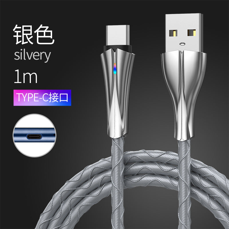 TPE colorful breathing light data cable (Minimo de compra 2) MIC-TengF005