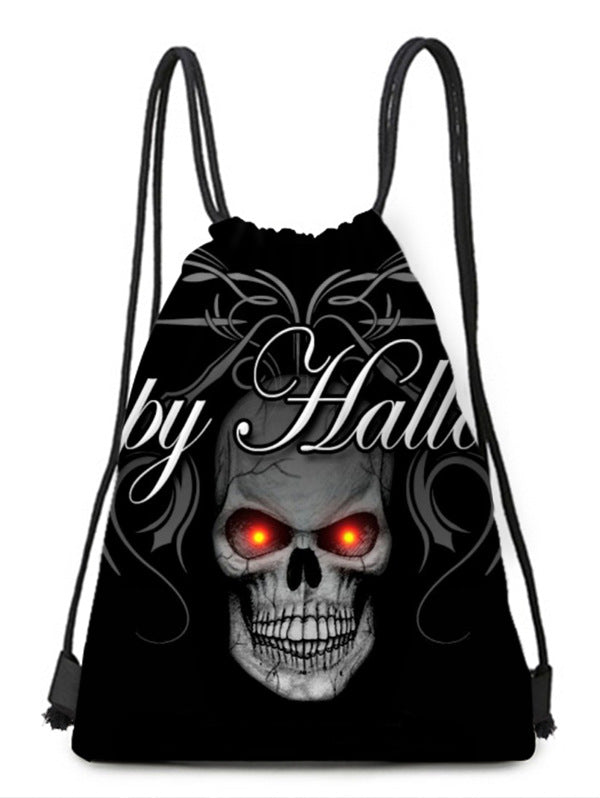 Polyester Halloween drawstring backpack (Minimo de Compra 2) MYA-QB011