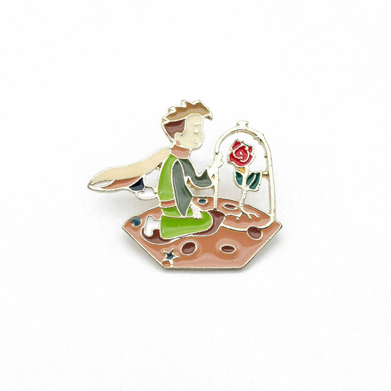 Alloy Little Prince brooch (Minimo de compra 2) MIC-FuD009