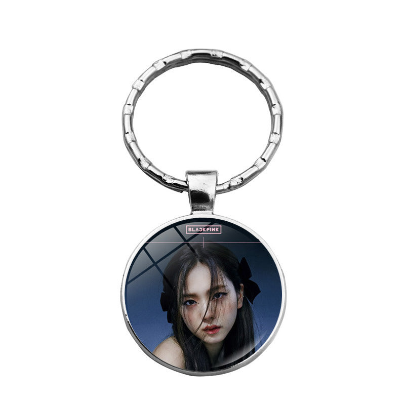 Alloy Blackpink Return Poster Keychain MYA-ShuS009