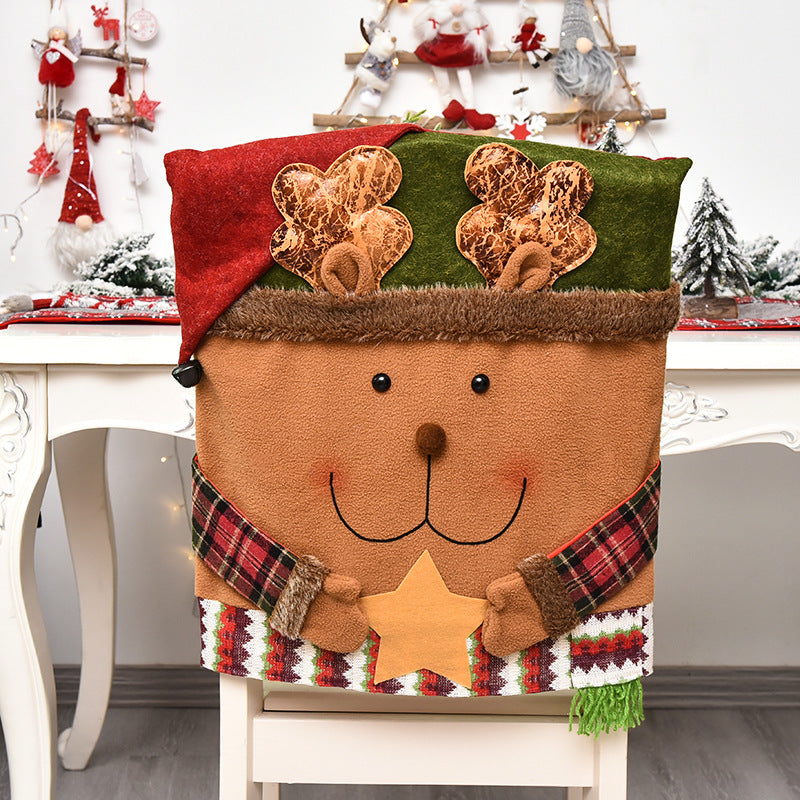 Plush New Christmas Chair Cover (Minimo de Compra 2) MYA-MingG005