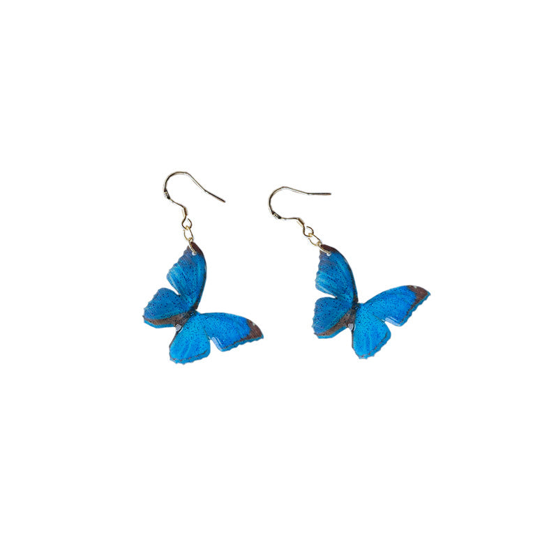 Alloy Butterfly Inspirational Earrings MYA-LiangM014