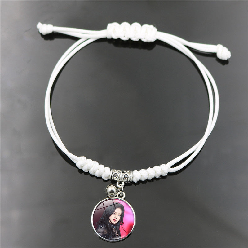 Alloy BLACKPINK Cute Woven Bracelet MIC-ShuS007