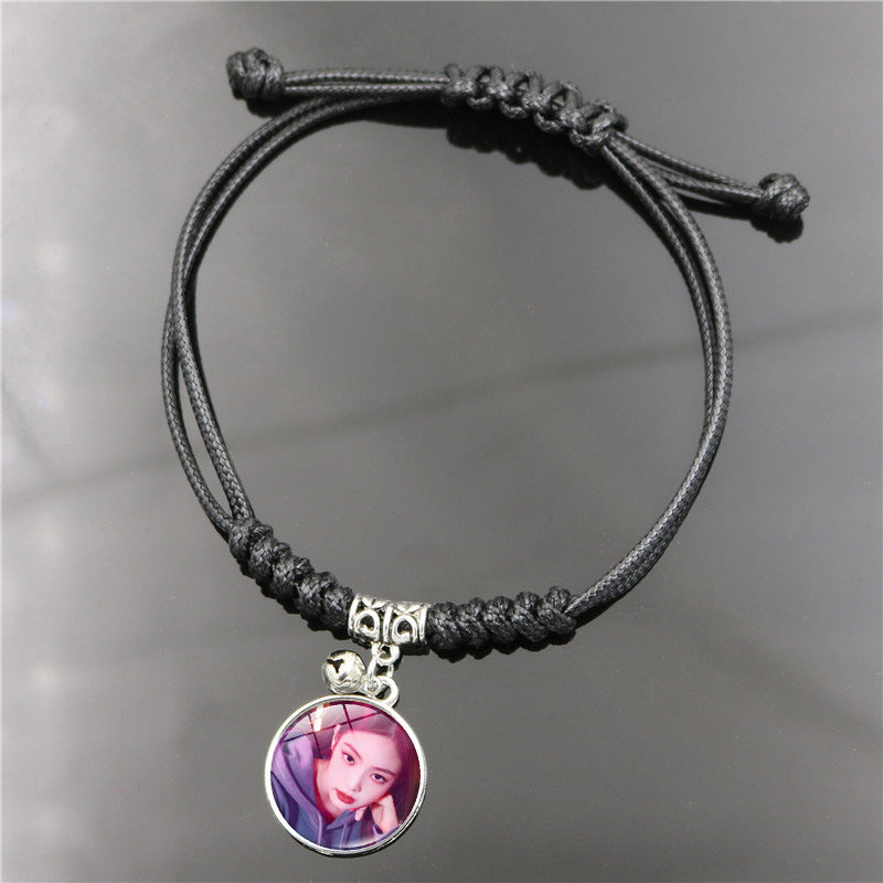 Alloy BLACKPINK Cute Woven Bracelet MIC-ShuS007