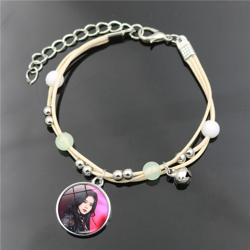 Alloy BLACKPINK Simple and Cute Bracelet MYA-ShuS002