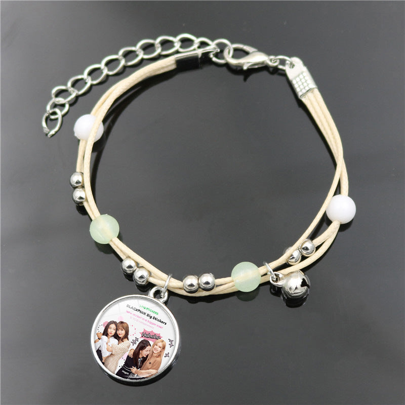 Alloy BLACKPINK Simple and Cute Bracelet MYA-ShuS002