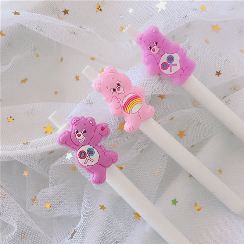 cartoon color happy bear press neutral pen ChiT001