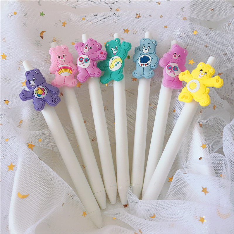 cartoon color happy bear press neutral pen ChiT001