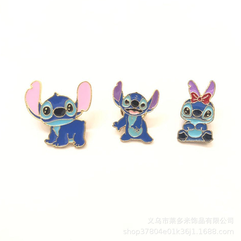 Alloy cartoon cute brooch (Minimo de compra 2) MIC-LDM014