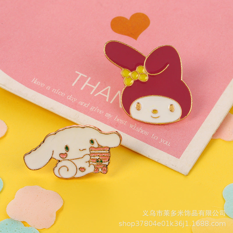 Alloy cartoon cute brooch (Minimo de compra 2) MIC-LDM006