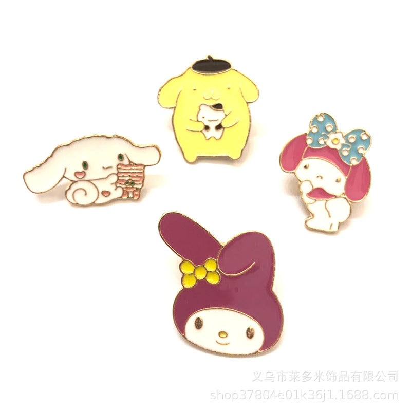 Alloy cartoon cute brooch (Minimo de compra 2) MIC-LDM006