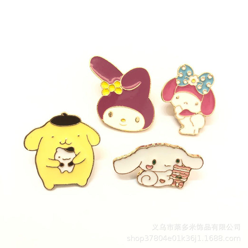 Alloy cartoon cute brooch (Minimo de compra 2) MIC-LDM006