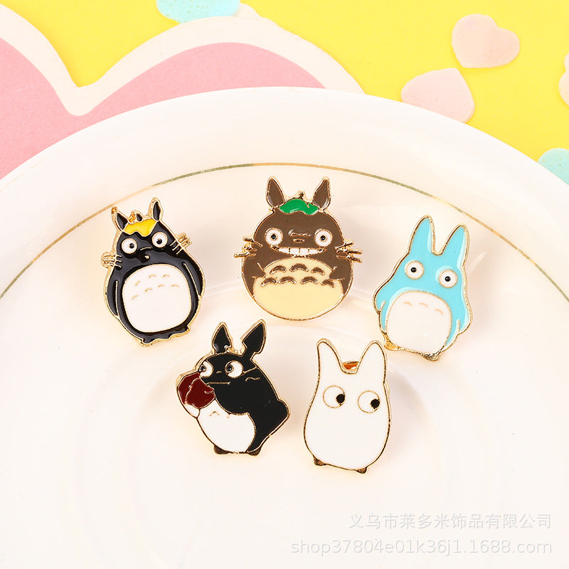 Alloy Classic Cartoon Totoro Earrings (Minimo de Compra 2) MIC-LDM032