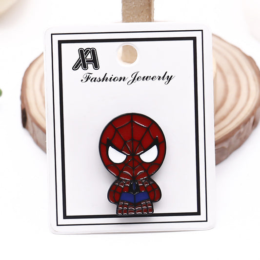 Metal Hero Tree Man Spider Man brooch (Minimo de Compra 3) MIC-XiuH003