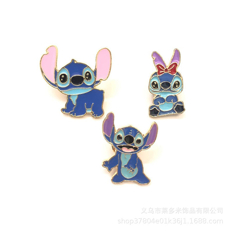 Alloy cartoon cute brooch (Minimo de compra 2) MIC-LDM014