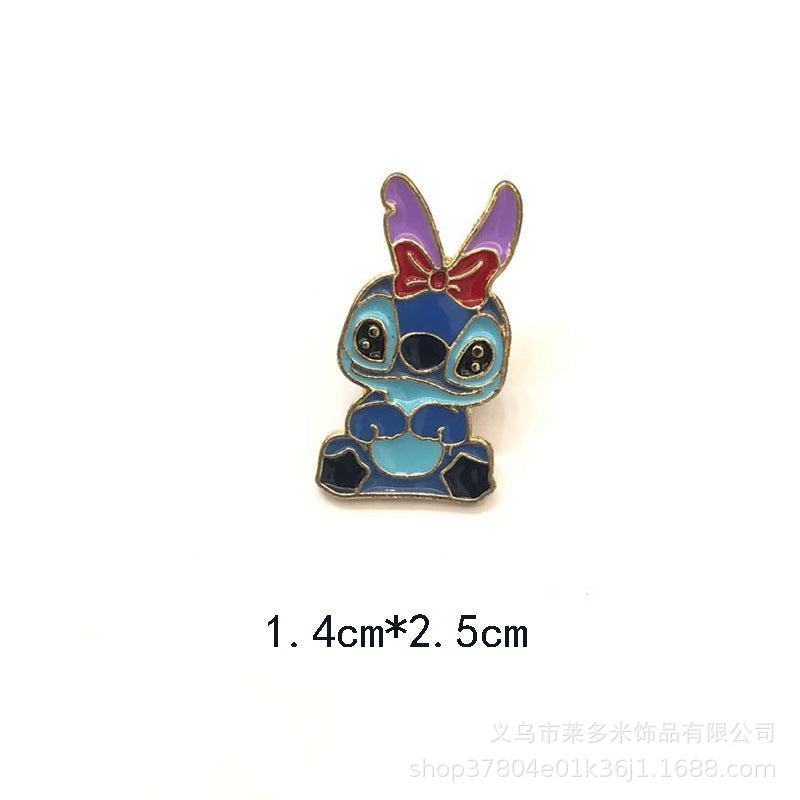 Alloy cartoon cute brooch (Minimo de compra 2) MIC-LDM014