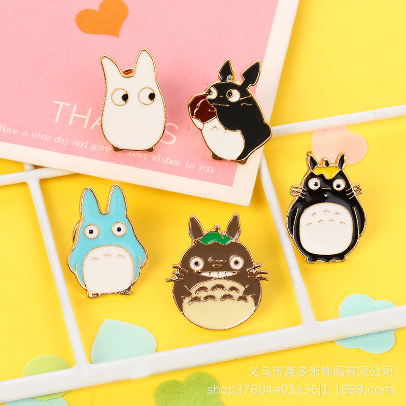 Alloy Classic Cartoon Totoro Earrings (Minimo de Compra 2) MIC-LDM032