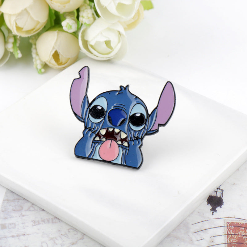 Alloy alien baby brooch MIC-DongS020