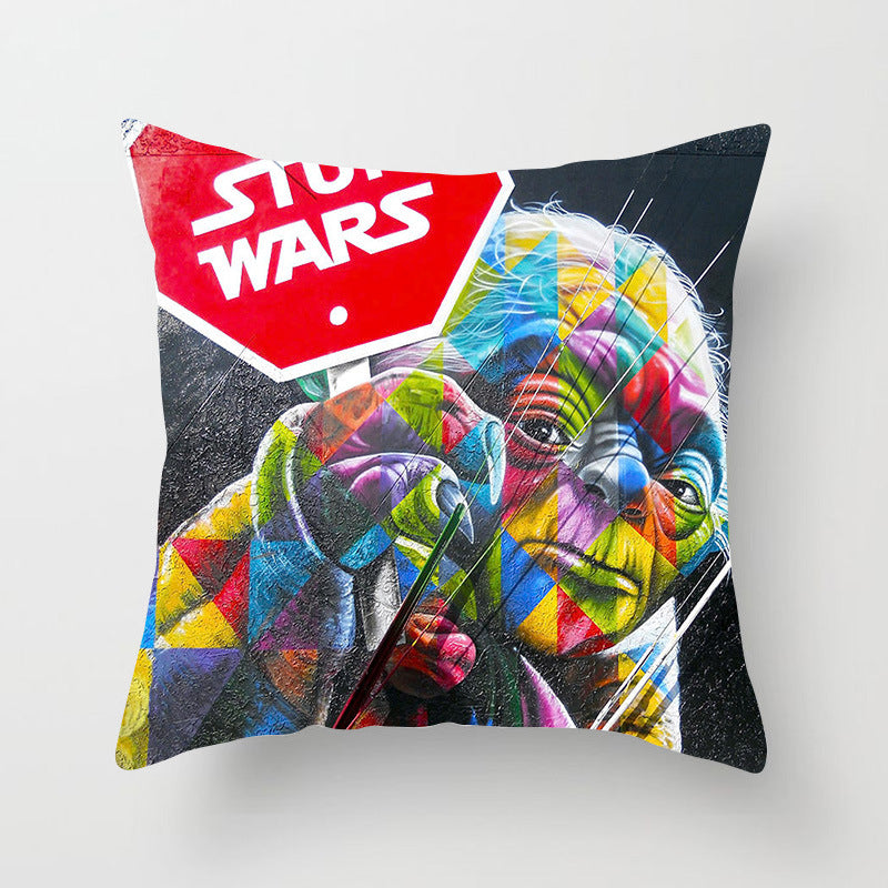 Peach Fleece Star Wars Pillow Case (Minimo de compra 2)  MIC-DingT002