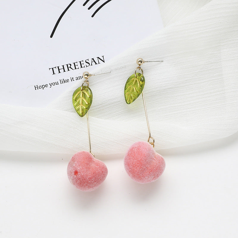 Alloy Peach Earrings MIC-SYN005