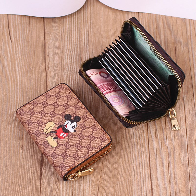 PU card clip pocket wallet MIC-AFS001