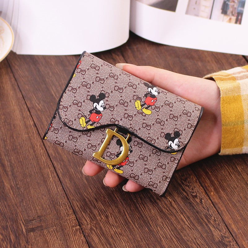 PU cartoon short alligator zero wallet MIC-AFS006