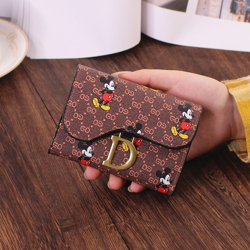 PU cartoon short alligator zero wallet MIC-AFS006