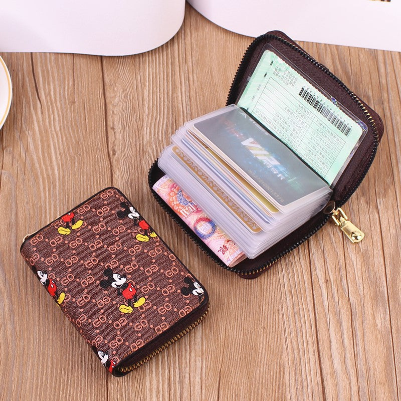 PU card clip pocket wallet MIC-AFS002