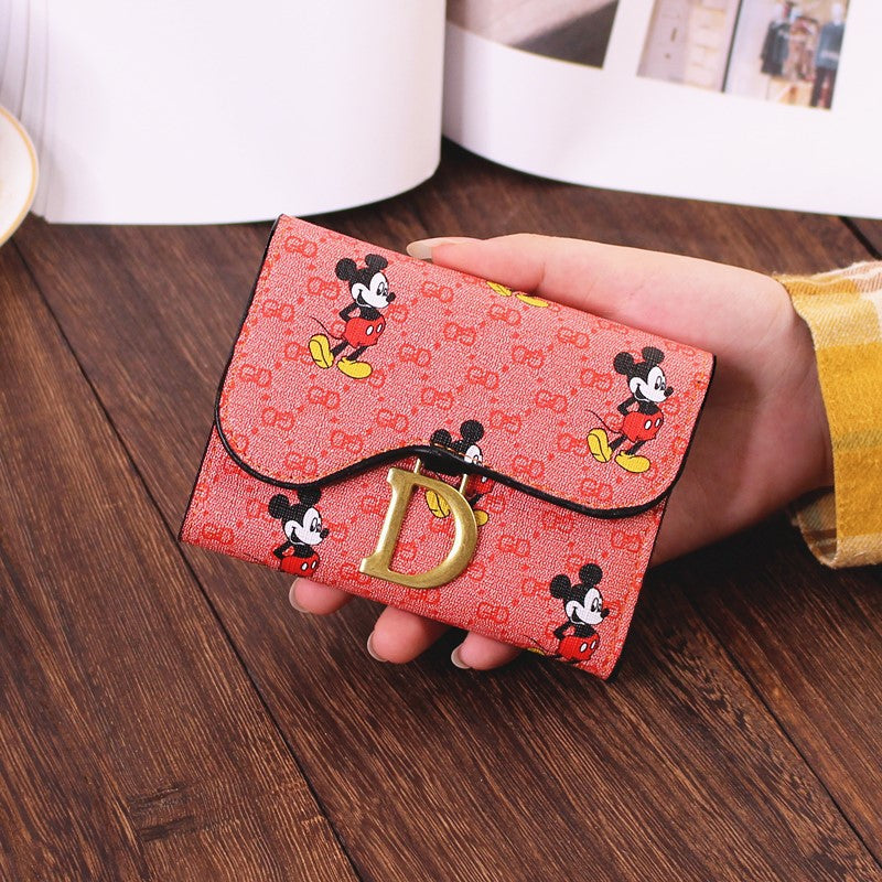 PU cartoon short alligator zero wallet MIC-AFS006