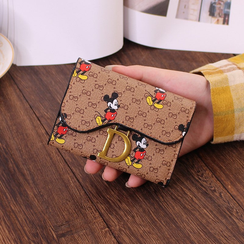 PU cartoon short alligator zero wallet MIC-AFS006