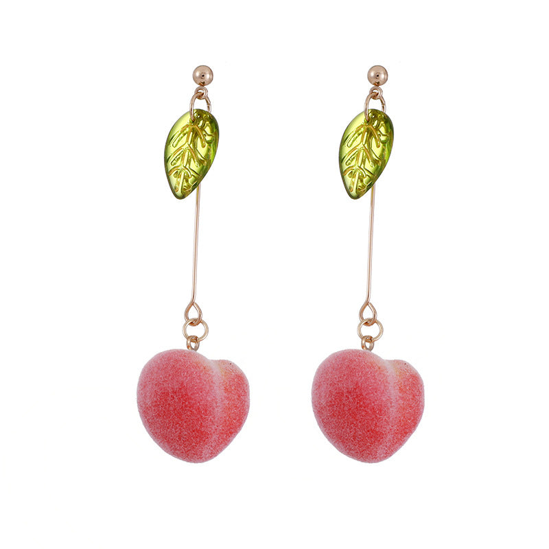 Alloy Peach Earrings MIC-SYN005