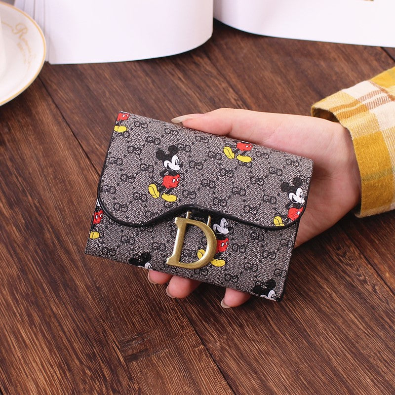 PU cartoon short alligator zero wallet MIC-AFS006