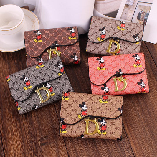 PU cartoon short alligator zero wallet MIC-AFS006