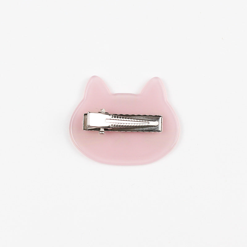 Acetate board cat hair clip (Minimo de compra 2) MIC-PeiY001