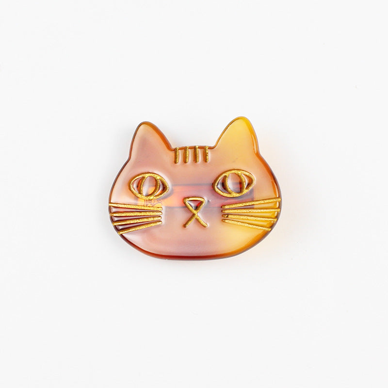 Acetate board cat hair clip (Minimo de compra 2) MIC-PeiY001