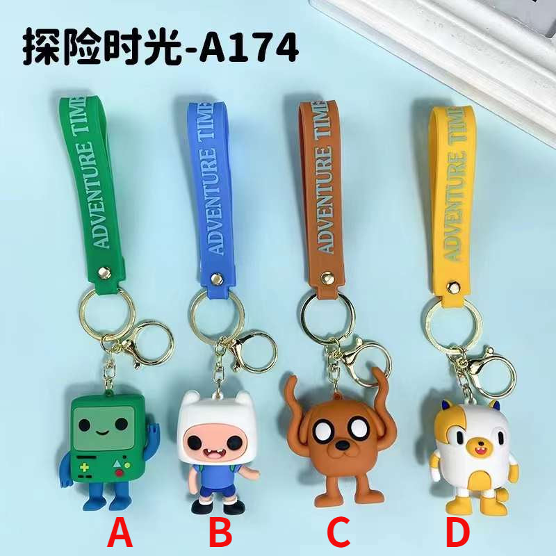 PVC cartoon character keychain MIC-MiaoY055