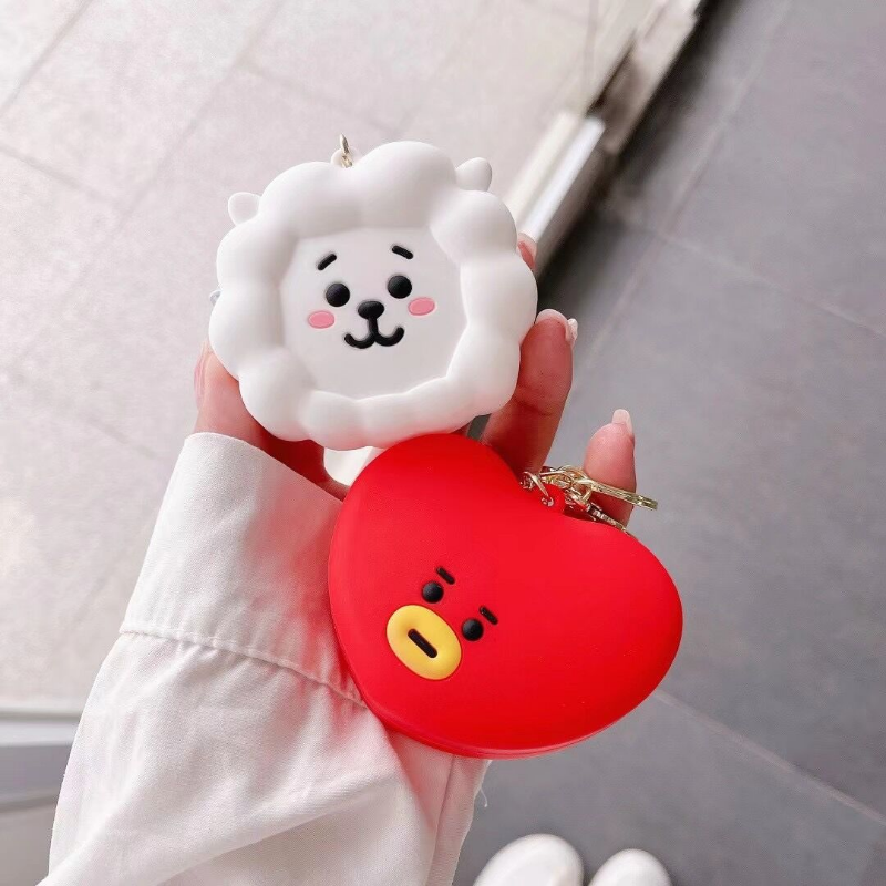 keychain Silicone Creative Cartoon Coin Purse MIC-Huofan016