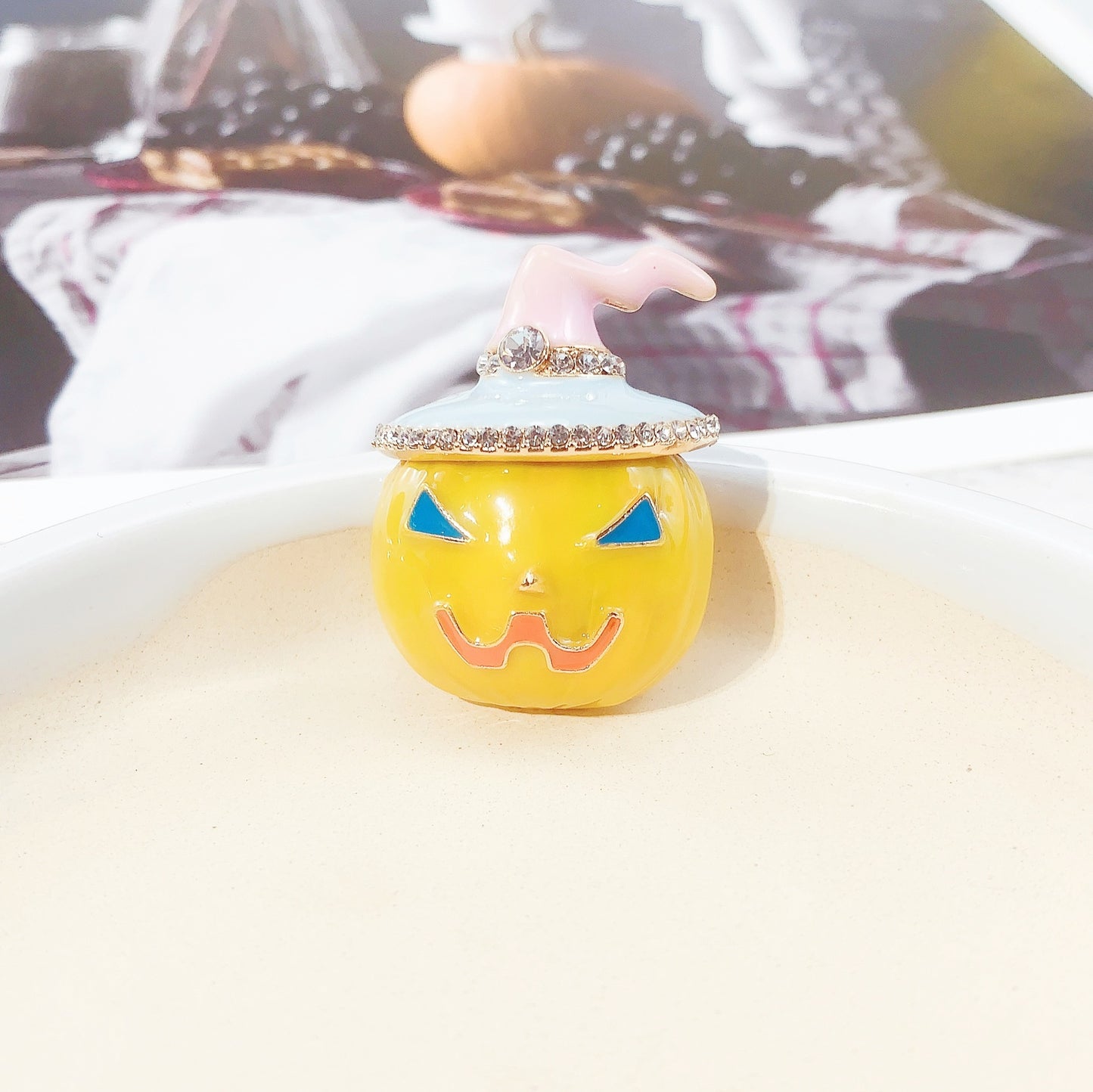 Alloy Halloween pumpkin brooch (Minimo de compra 2) MYA-YiM041