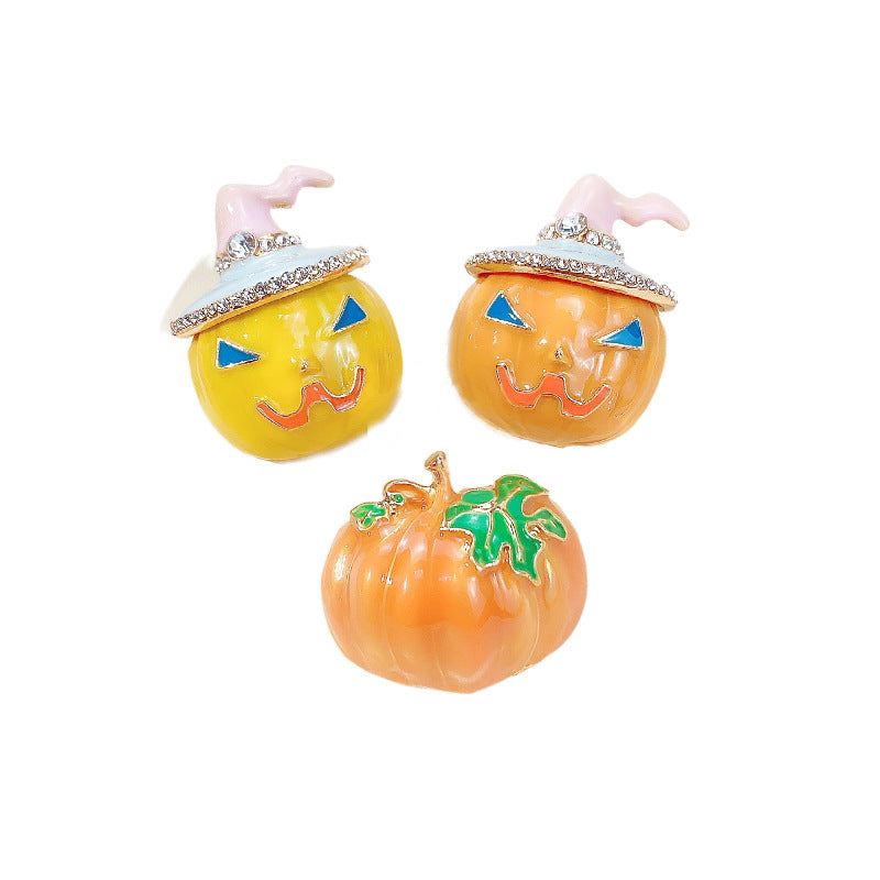 Alloy Halloween pumpkin brooch (Minimo de compra 2) MYA-YiM041